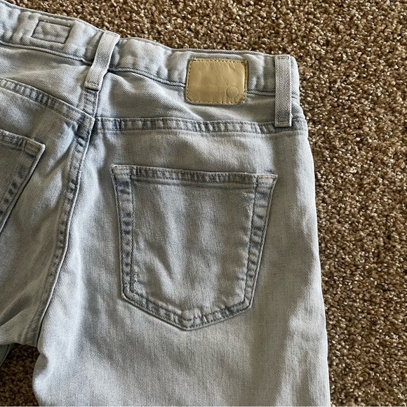 AG Adriano Goldschmied Ex Boyfriend Sloughy Slim Jeans Womens 25 R Ripped Skate - Picture 10 of 16